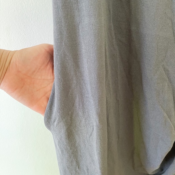 ZARA Knit Harem Gray Jumpsuit - Picture 11 of 16